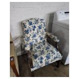 Upholstered chair 24x24x36