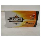 Armscor 22LR 36 grain hollow point 50 cartridges