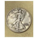 1942 Walking Liberty half