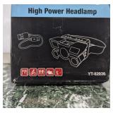 New LED Rechargeable headlamp with multiple light