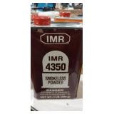 IMR 4350 smokeless powder mostly full can