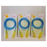 3 Sun Squad light up jump ropes