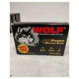 Wolf power rifle slug 12 gauge 5 shells