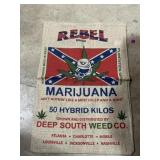 Rebel brand burlap sack 23 1/2x 35in