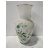 Norleans frosted hand-painted glass base 11"