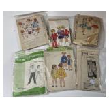 Lot of Vintage Sewing Patterns ï¿½ Girlsï¿½ Dresses,