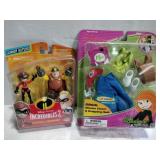 Incredibles 2 figurines Kim possible clothes