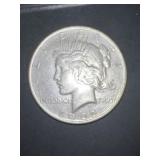 1922 Peace silver dollar