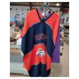 Broncos poncho