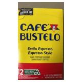 Cafe Bustelo espresso coffee dark roast, 12 k