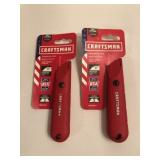 2 Craftsman utility knives