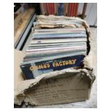 Lot of vinyl albums