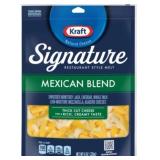 3- 8oz packages of kraft Mexican blend thick cut