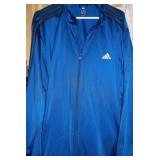 2XL Adidas Zip Up Athletic Jacket