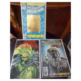 3 Marvel Comics Weapon X, Spiderman, Savage Dragon