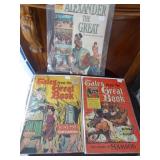 3 Tales of Grat Book & Alexander Comic Books