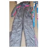 Retro Snowsuit & X Country Ski Set