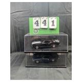 (2) Die Cast Collectible Cars in Cases