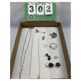 Sterling Silver Pins, Necklaces & Misc