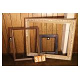 (3) VINTAGE FRAMES ASSORTED SIZES