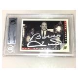 Bobby hull autographed  card