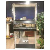 Large 8ft tall Display Case - Open - with Locking