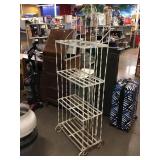 Metal Bakers Rack - approx. 6ft tall 2ft wide