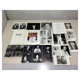 Paul Anka collection of publicity prints and
