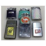 Refillable Lighters. Ronson. Omega and More