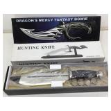 3 NIB fantasy hunting art knife. Assorted