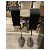 Pair Panasonic SB-HS100 Speakers on Stands