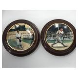 Bradford Exchange Plates Babe Ruth Lou Gehrig