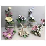 Lenox Fine Bone China Floral Sculptures