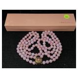 Pink Pearl Necklace Fashion Jewelry