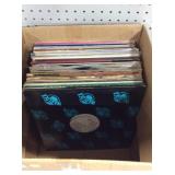 LP records. Assorted. Box.