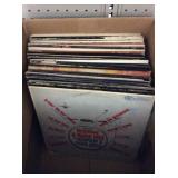 LP records. Assorted. Box.