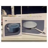 NIB 5 qt. Ceramic dutch oven, 12ï¿½ non-stick