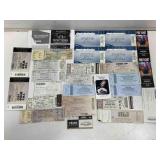 25 Asstd Concert, Event & Show Tickets