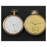 Elgin Pocket Watch And Skookum Watch