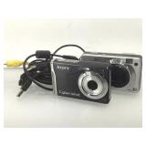 2 Sony Cybershot Digital Point & Shoot Cameras.