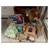 Collectible dolls, Barbie and more.