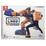 Toy Con Nintendo Labo Robot kit. Open box. No