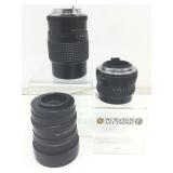 3 Asstd Camera Lenses