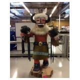 Hototo Signed Kachina Approx 21 inches Tall