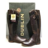 NWT Dublin Kalmar Tall Leather Riding Boots. Sz 9