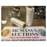 2 New Rolls Shrink Wrap 1,500ft Each 15 in wide