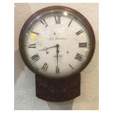 Jas Deuchar perth wall clock 14x18x6