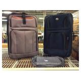 2 Rolling Luggage And Travel Bag