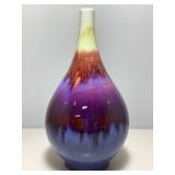 Glazed decorative vase 14x7