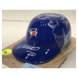 Autographed mini baseball helmet Vladimir